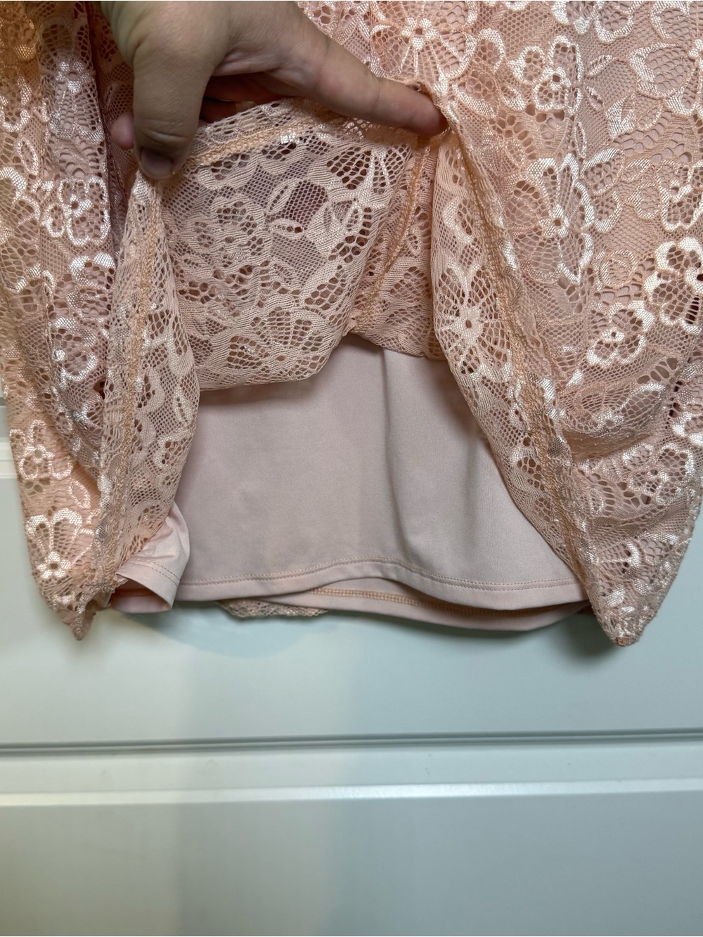 NWT WHBM White House Black Market Sepia Rose Lace Sleeveless Blouse Top XL - Picture 5 of 7